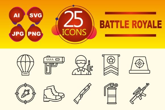 Battle Royale Graphics & Icons