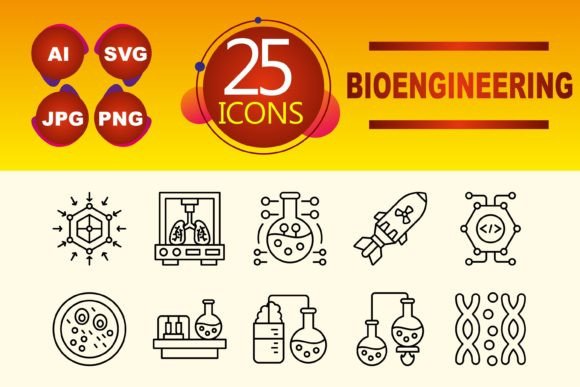 Bioengineering Graphics and Icons