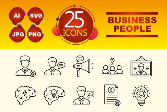 Business People Graphics & Icons