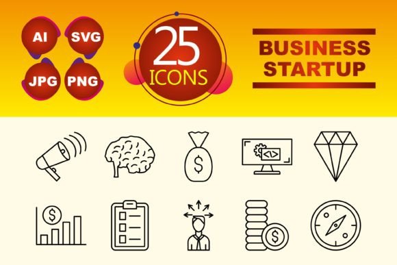 Business Startup Graphics & Icons