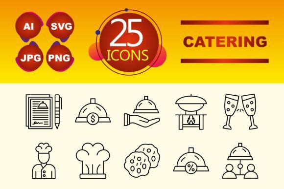 Catering Graphics and Icons
