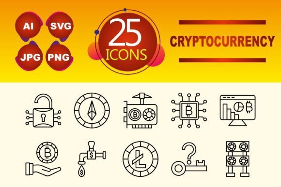 Cryptocurrency Graphics and Icons