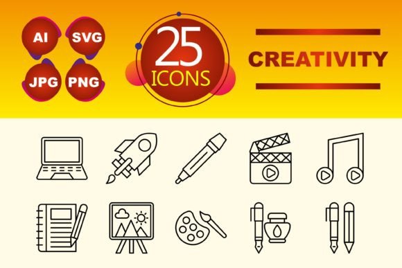 Graphics and Icons for Creative Crafting