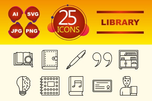 Library Embroidery Design Review