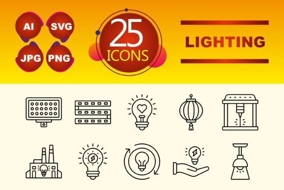Lighting Graphics and Icons