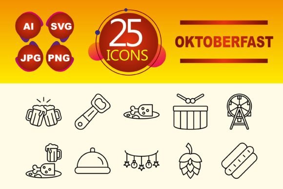 Oktoberfest Graphics and Icons