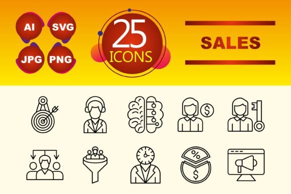 Sales Graphics and Icons for Crafting