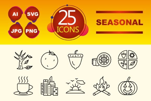 Seasonal Graphics and Icons