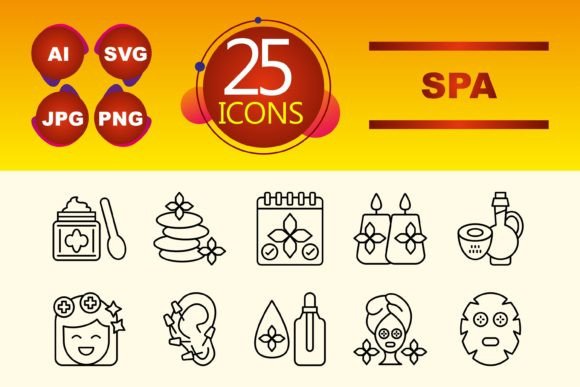 Spa Graphics and Icons for Real Projects